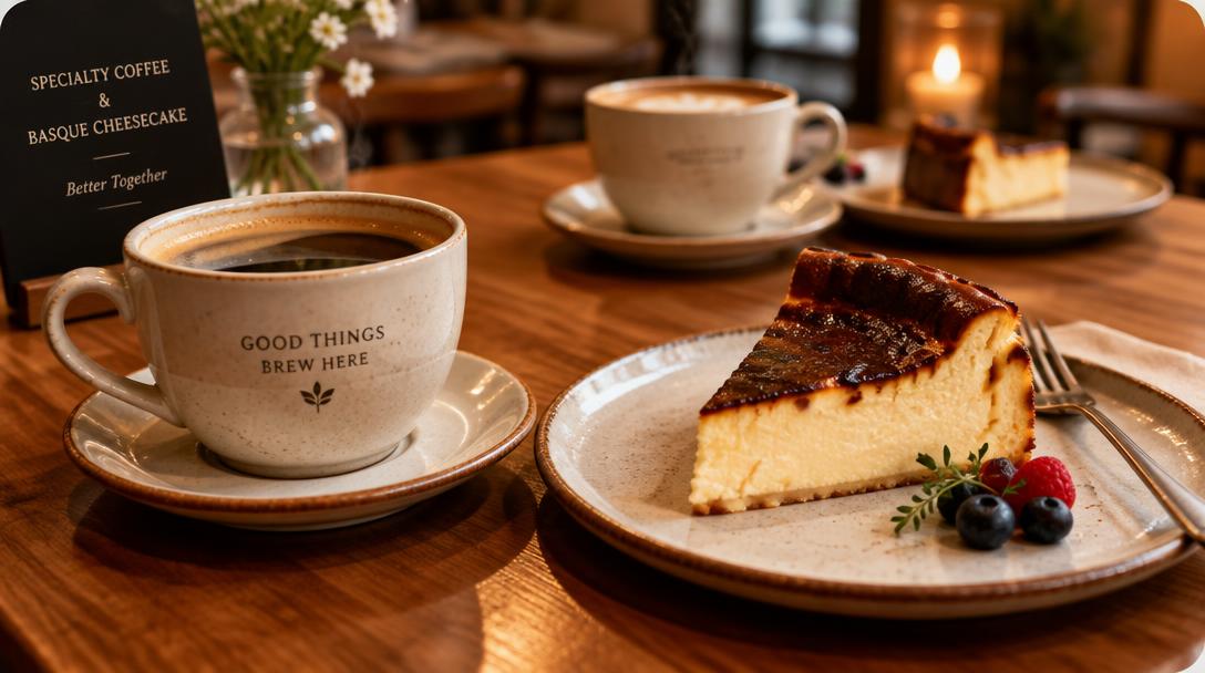 Café y algo dulce